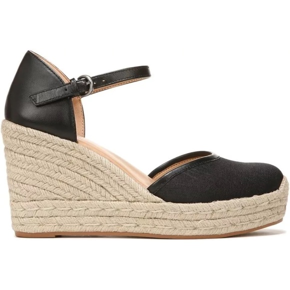 NEW| Women’s Naturalizer Bianca Espadrille Wedge Pump - Picture 3 of 13